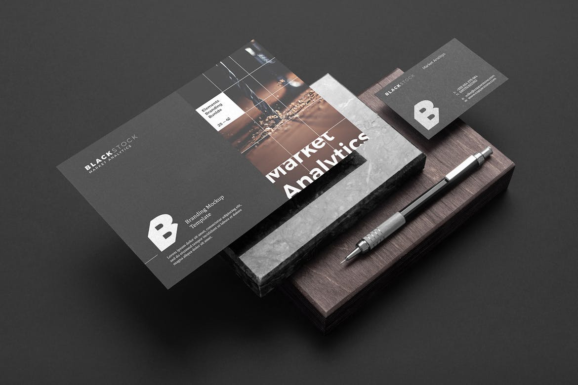 Download Blackstock Branding Mockup Premium Free Psd Mockup Store