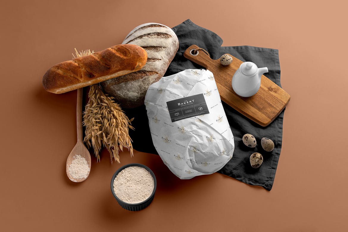 Download Bakery Branding Mockup Kit Premium Free Psd Mockup Store