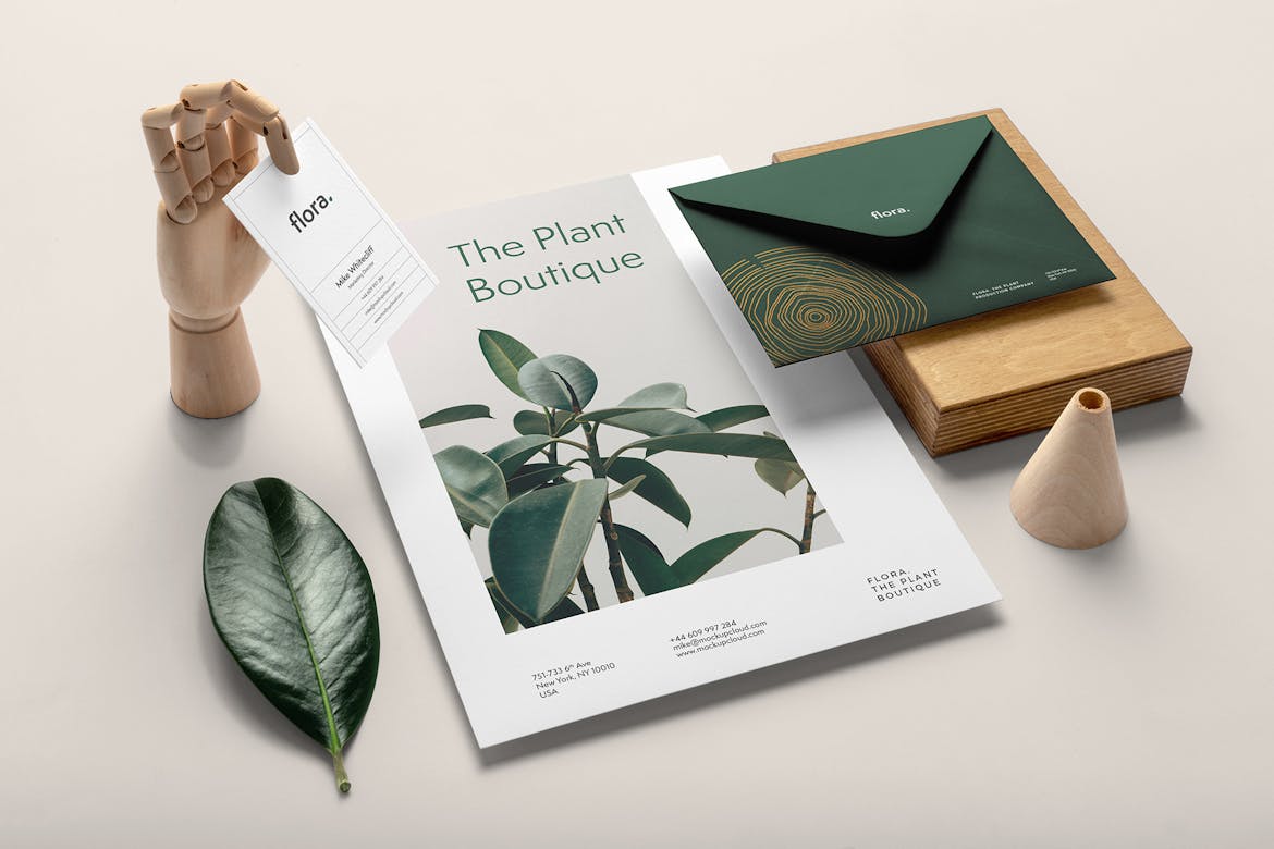 Download Flora Branding Mockup Premium Free Psd Mockup Store