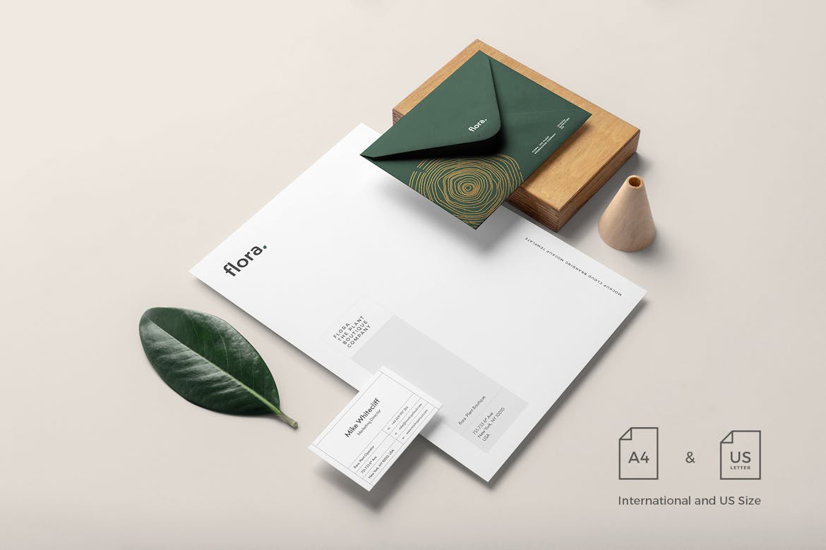 Download Flora Branding Mockup Premium Free Psd Mockup Store