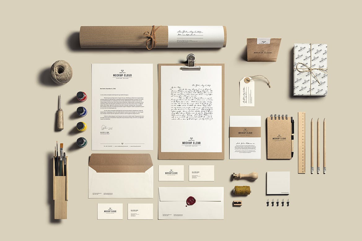 Download Art Craft Stationery Branding Mockup Premium Free Psd Mockup Store PSD Mockup Templates