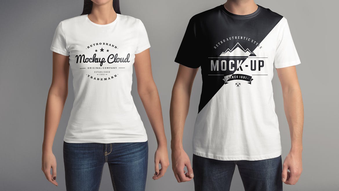 T Shirt Mockup Set Premium Free Psd Mockup Store