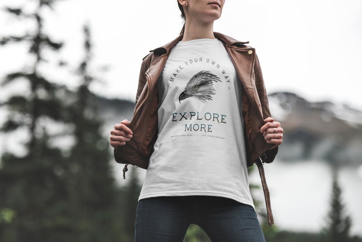 T Shirt Mockup Adventure Edition Premium Free Psd Mockup Store