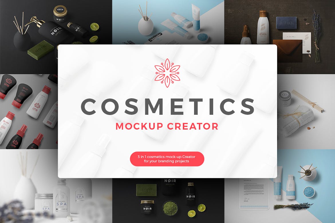 Cosmetics Mockup Creator Premium Free Psd Mockup Store