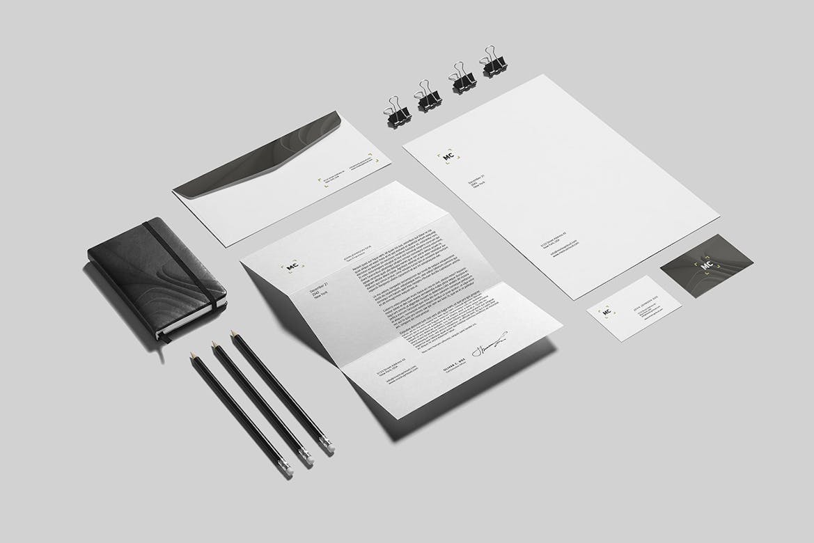 Business Stationery Branding Mockup Premium Free Psd Mockup Store
