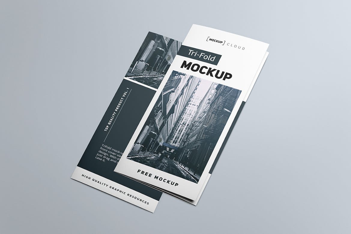 Download Tri Fold Brochure Free Mockup Premium Free Psd Mockup Store