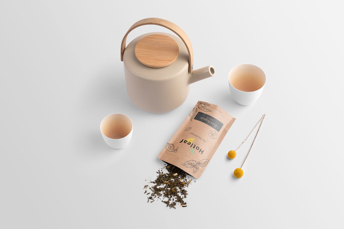 Download Tea Branding Mockup Free Download Free And Premium Quality Stationery And Branding Mockups PSD Mockup Templates