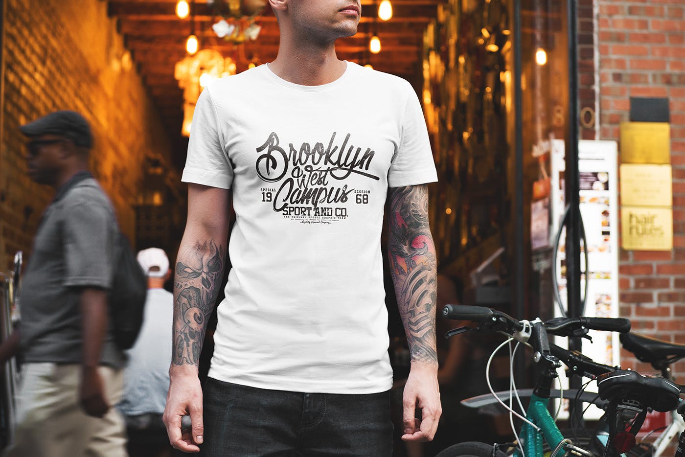 Free shop mockup shirt