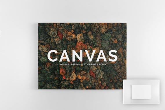 Canvas Mockups Bundle Canvas Mockups Bundle