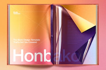 Honbako Book Design Template