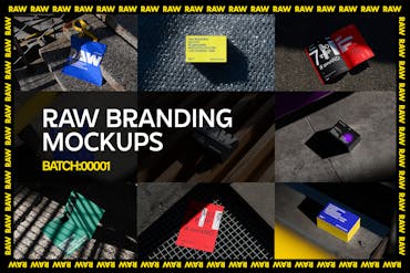 Raw Branding Mockups / Batch 00001