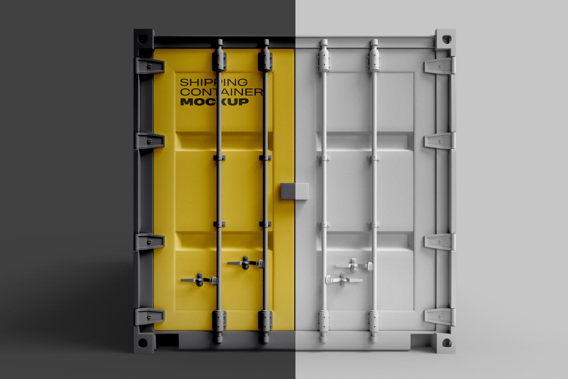 Shipping Container Mockup | Premium & Free PSD Mockup Store