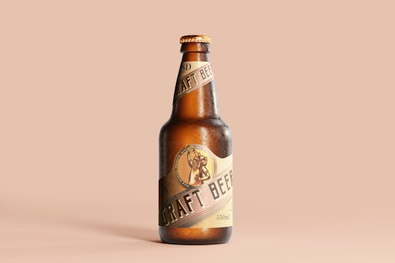 175x Cold Beer Bottle Mock-up Bundle