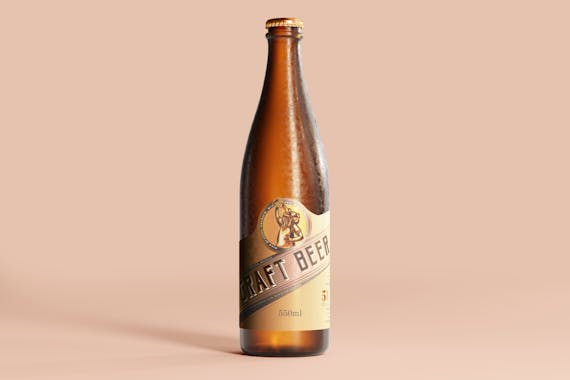 175x Cold Beer Bottle Mock-up Bundle