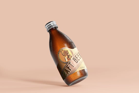 175x Cold Beer Bottle Mock-up Bundle