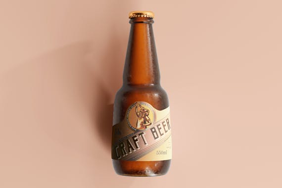 175x Cold Beer Bottle Mock-up Bundle