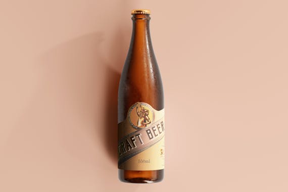 175x Cold Beer Bottle Mock-up Bundle