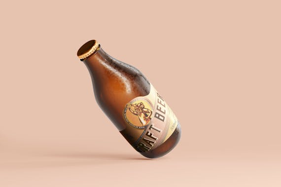 175x Cold Beer Bottle Mock-up Bundle