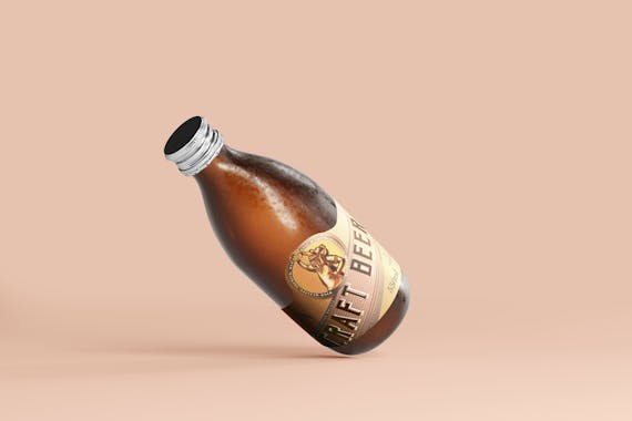 175x Cold Beer Bottle Mock-up Bundle