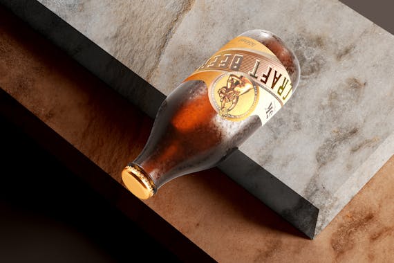 175x Cold Beer Bottle Mock-up Bundle