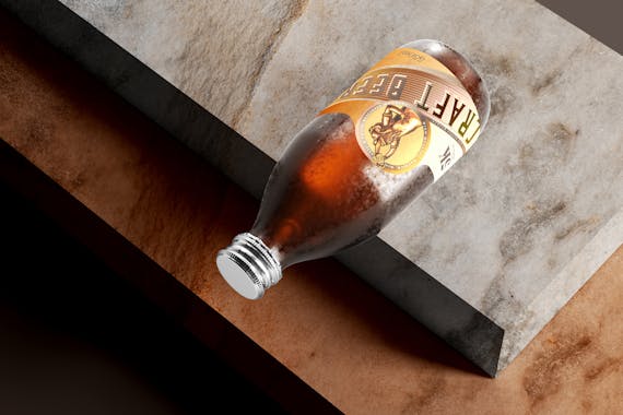 175x Cold Beer Bottle Mock-up Bundle