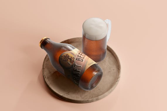 175x Cold Beer Bottle Mock-up Bundle