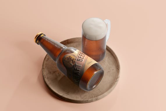 175x Cold Beer Bottle Mock-up Bundle