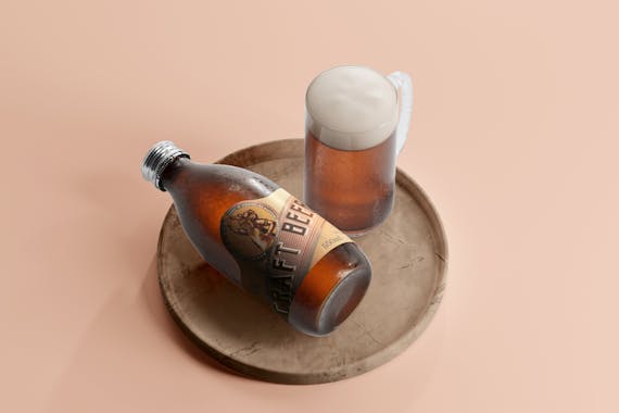 175x Cold Beer Bottle Mock-up Bundle