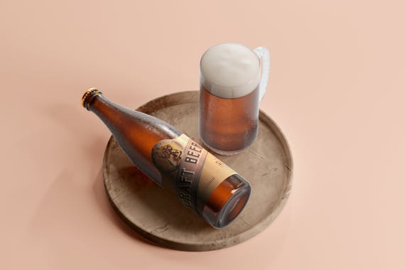 175x Cold Beer Bottle Mock-up Bundle