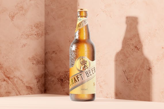 175x Cold Beer Bottle Mock-up Bundle