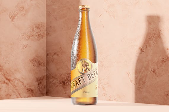 175x Cold Beer Bottle Mock-up Bundle