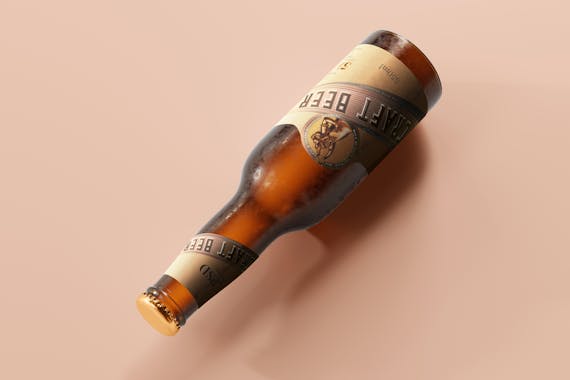 175x Cold Beer Bottle Mock-up Bundle
