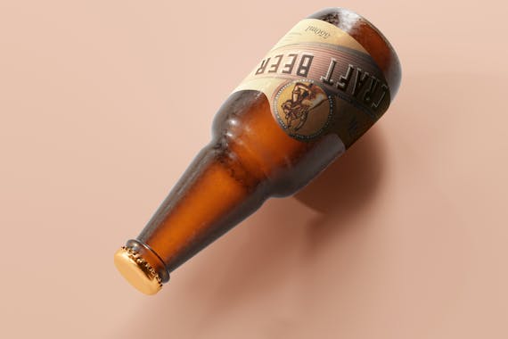 175x Cold Beer Bottle Mock-up Bundle