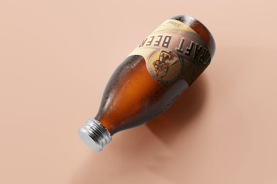 175x Cold Beer Bottle Mock-up Bundle