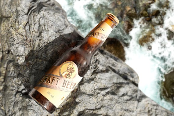 175x Cold Beer Bottle Mock-up Bundle