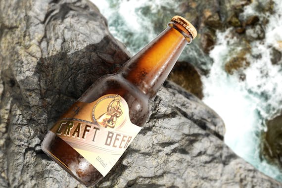 175x Cold Beer Bottle Mock-up Bundle