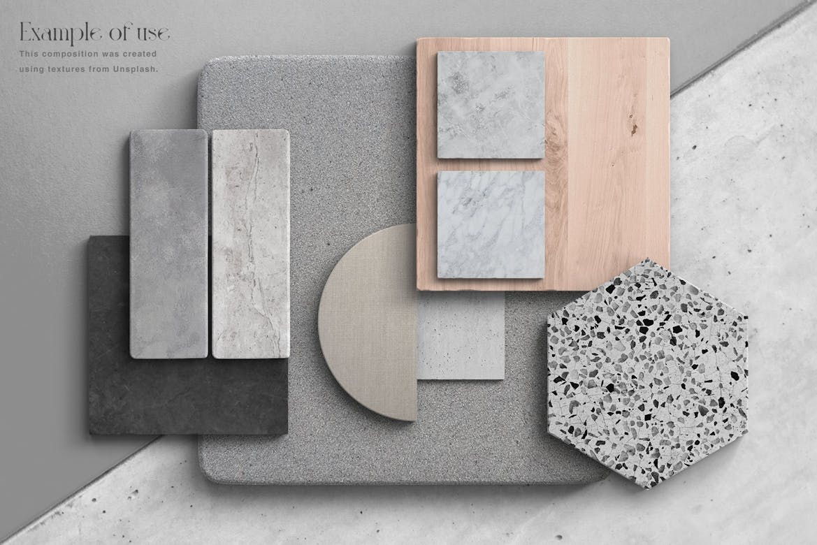 Material Board Scene Creator Premium & Free PSD Mockup Store