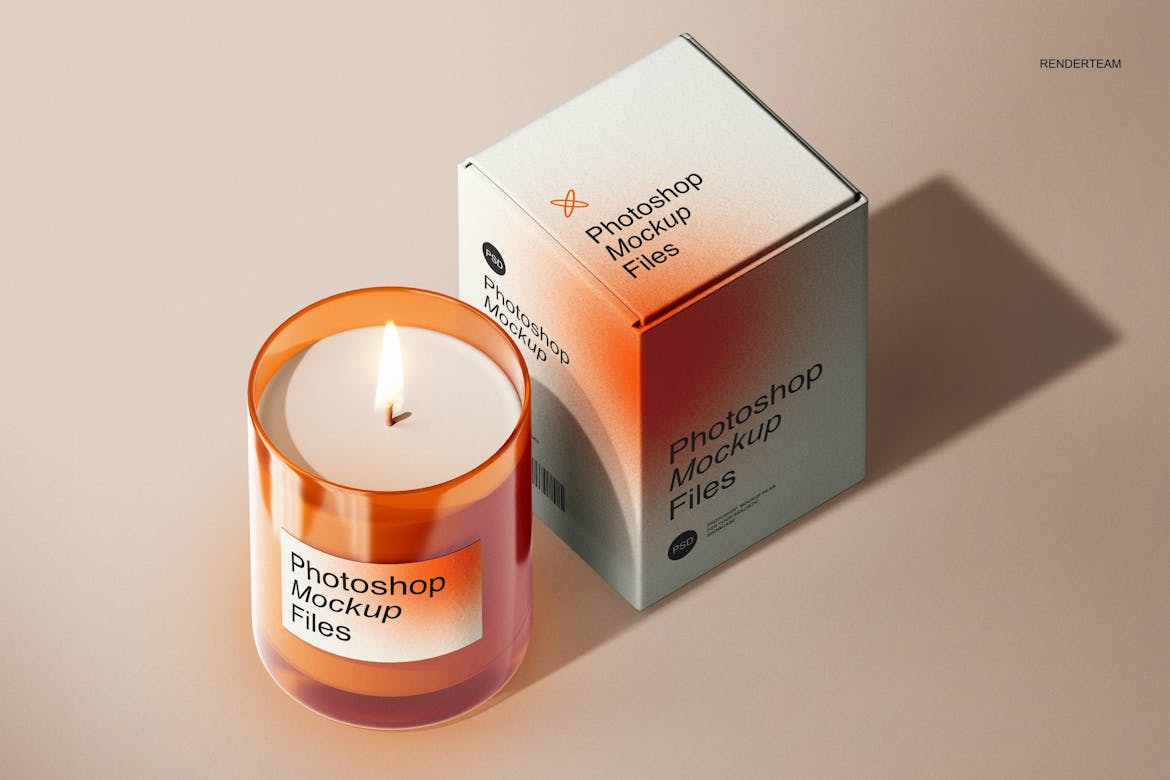 Candle Mockup Set | Premium & Free PSD Mockup Store