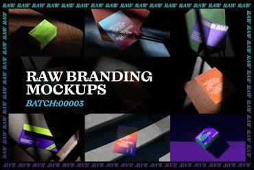 Raw Branding Mockups / Batch 00003