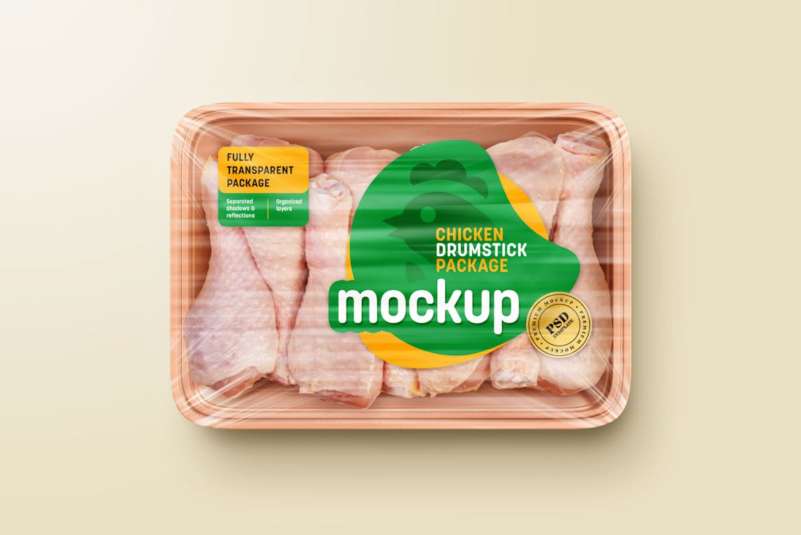 Chicken Packaging Mockup