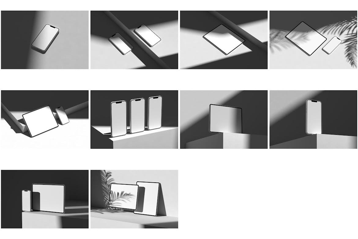 iPad & iPhone Mockup Bundle Set