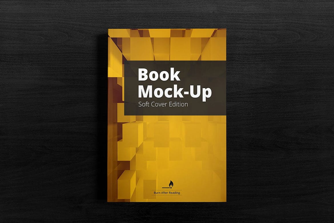 Soft Cover Book Mockup Scene 03 | Premium & Free PSD Mockup Store