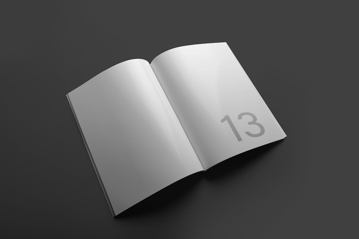 Brochure A4 Spread Mockup Scene 13 Premium & Free PSD Mockup Store