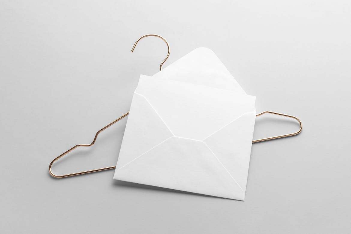 Fashion Envelope Branding Mockup Scene 20
