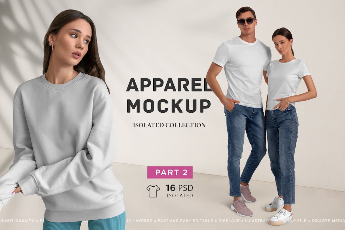 Isolated Apparel MockUps Collection Part 2 Premium & Free PSD Mockup Store