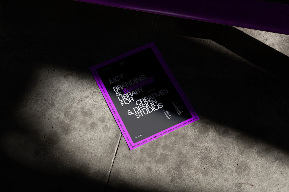 Poster Branding Mockup Scene Raw-01-02