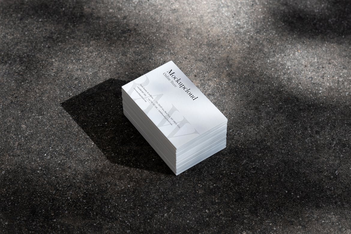 Business Cards Branding Mockup Scene Raw-01-16
