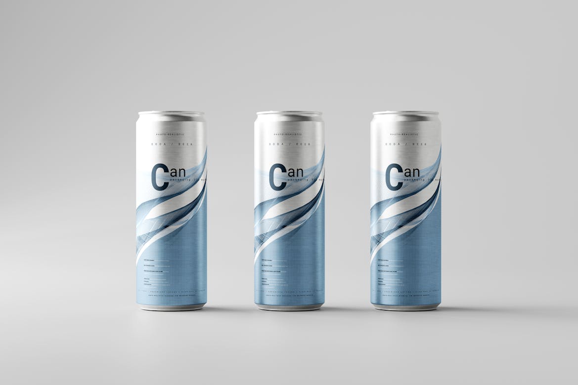 Aluminum Can Mockup | Premium & Free PSD Mockup Store