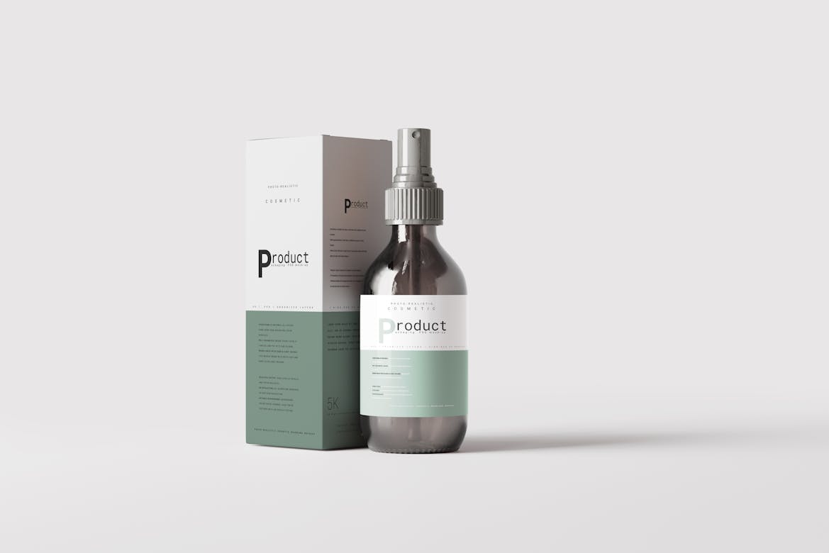 Spray Bottle Mockup | Premium & Free PSD Mockup Store