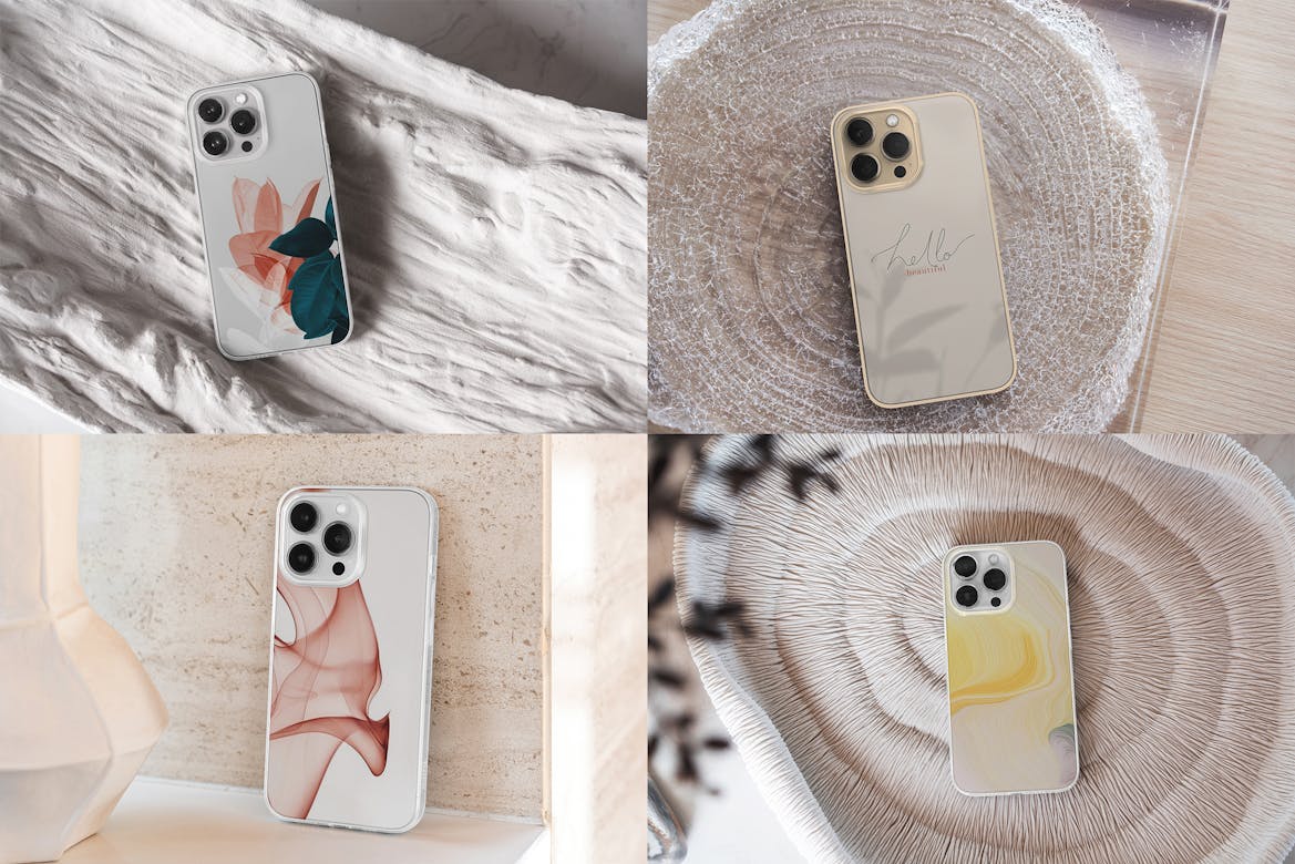 iPhone 13 Pro Clear Case MockUp Premium & Free PSD Mockup Store